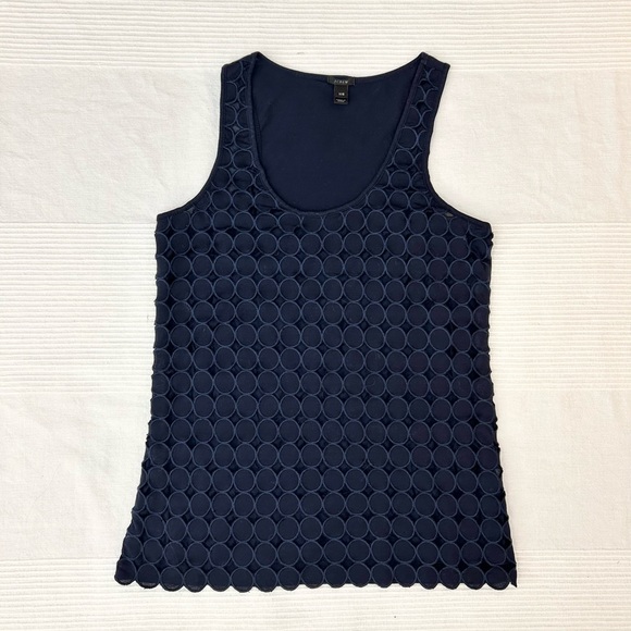 J. Crew Eyelet Dot Sleeveless Top - Picture 3 of 11